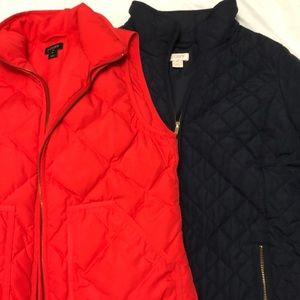 J. Crew jacket and vest